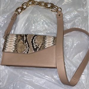 Fashionnova Snakeskin Crossbody Purse